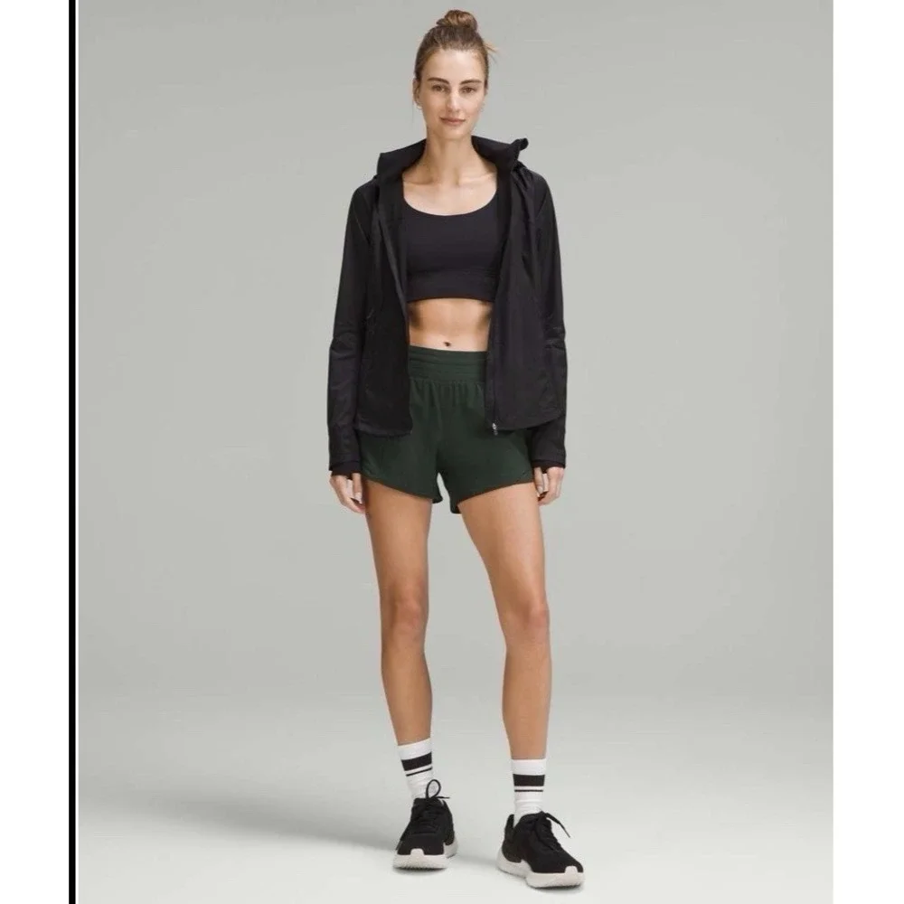 Lululemon Hotty Hot High-Rise Dark Forest Lined Short 4